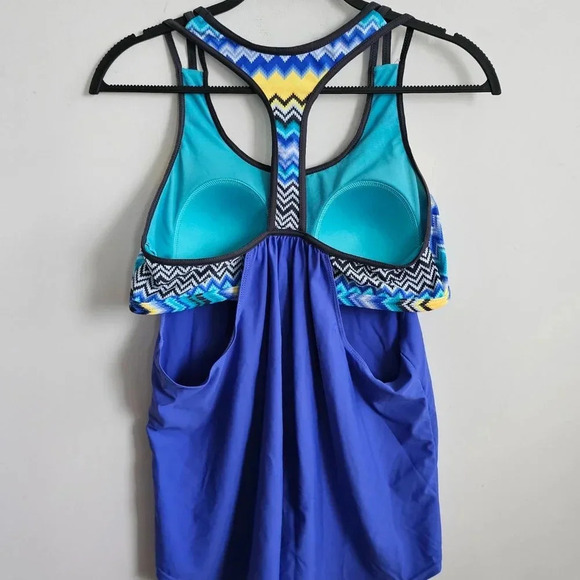 Women Printed Patchwork Bikini Push-Up Padded - Picture 3 of 4